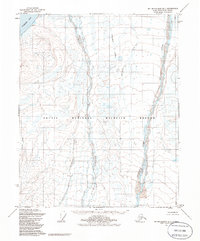 Mt. Michelson D-1 1955 topographic map thumbnail