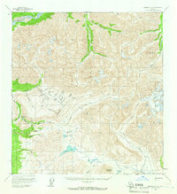 Nabesna A-2 1960 topographic map thumbnail