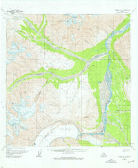 Nabesna A-3 1960 topographic map thumbnail