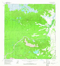 Nabesna B-1 1960 topographic map thumbnail