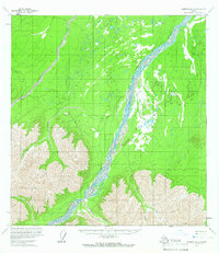 Nabesna B-2 topographic map thumbnail