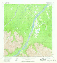 Nabesna B-2 1960 topographic map thumbnail
