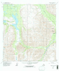 Nabesna B-5 1960 topographic map thumbnail