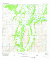 Nabesna B-6 1960 topographic map thumbnail