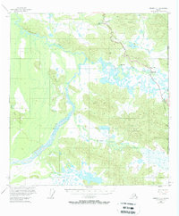 Nabesna C-1 1955 topographic map thumbnail