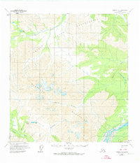 Nabesna C-4 1960 topographic map thumbnail