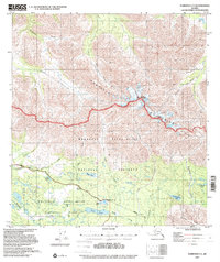 Nabesna C-5 1957 topographic map thumbnail