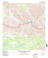 Nabesna C-5 1960 topographic map thumbnail
