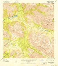 Nabesna D-5 1952 topographic map thumbnail