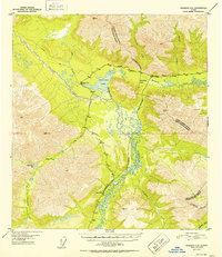 Nabesna D-6 topographic map thumbnail