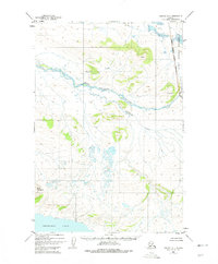 Naknek A-1 1951 topographic map preview