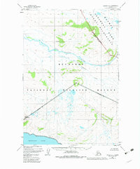 Naknek A-1 1951 topographic map thumbnail