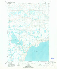 Naknek A-3 1951 topographic map thumbnail