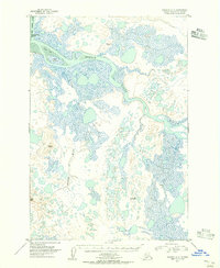 Naknek A-4 1951 topographic map thumbnail