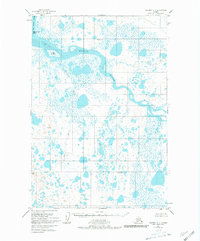 Naknek A-4 1951 topographic map thumbnail