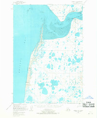 Naknek A-5 1951 topographic map thumbnail