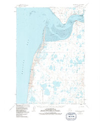 Naknek A-5 1951 topographic map thumbnail