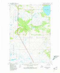 Naknek B-1 1951 topographic map thumbnail