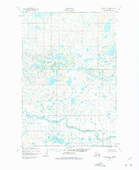 Naknek B-3 1952 topographic map thumbnail