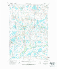 Naknek B-4 1952 topographic map thumbnail