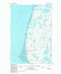 Naknek B-5 1952 topographic map thumbnail