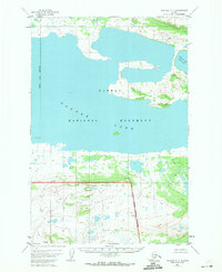 Naknek C-1 1951 topographic map thumbnail