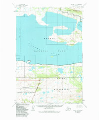 Naknek C-1 1951 topographic map thumbnail