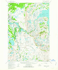 Naknek C-2 1952 topographic map thumbnail