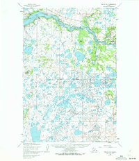 Naknek C-3 1952 topographic map thumbnail