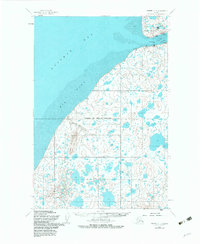 Naknek C-4 1952 topographic map thumbnail