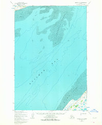 Naknek C-5 1952 topographic map thumbnail