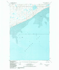 Naknek C-6 1952 topographic map thumbnail