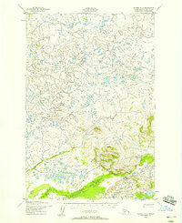 Naknek D-2 1952 topographic map thumbnail