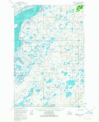 Naknek D-3 1952 topographic map thumbnail