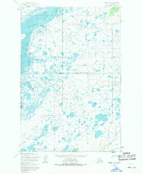 Naknek D-3 1952 topographic map thumbnail