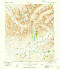Nome D-2 1950 topographic map thumbnail