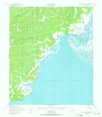 Norton Bay D-5 1950 topographic map thumbnail