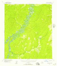 Nulato B-1 1952 topographic map thumbnail