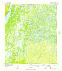 Nulato B-5 1952 topographic map thumbnail