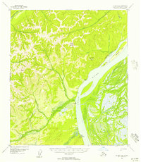 Nulato B-6 topographic map thumbnail