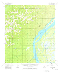 Nulato B-6 1952 topographic map thumbnail