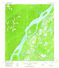 Nulato C-5 1953 topographic map thumbnail