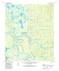 Nulato D-2 1954 topographic map thumbnail