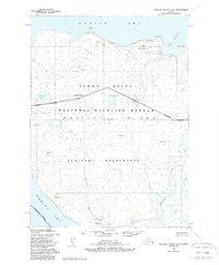 Nunivak Island A-6 1952 topographic map thumbnail