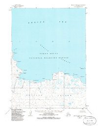 Nunivak Island B-3 1952 topographic map thumbnail