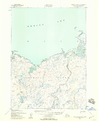 Nunivak Island B-4 topographic map thumbnail
