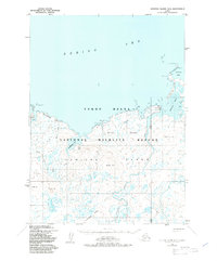 Nunivak Island B-4 1952 topographic map thumbnail
