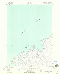 Nunivak Island B-5 topographic map thumbnail