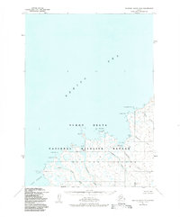 Nunivak Island B-5 1952 topographic map thumbnail