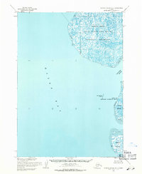 Nunivak Island D-1 topographic map thumbnail
